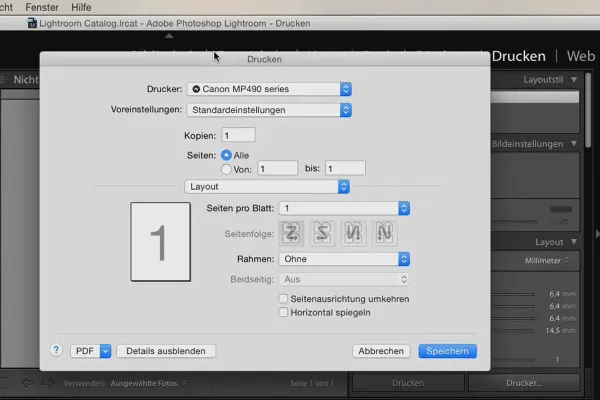 Lightroom 초심자와 숙련자를 위한: 09 - 프린팅 - 9.1 - 인쇄 설정