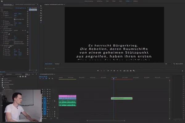 Premiere Pro CC-tutorial: 6.4 | Aftiteling maken