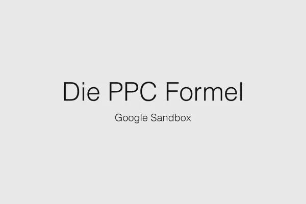 Tjen penge med AdSense-formlen - Undgå Google Sandbox 8.2