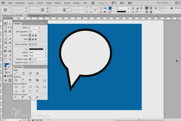 Patarimai ir gudrybės su Adobe InDesign: Kalbos burbulų kūrimas.