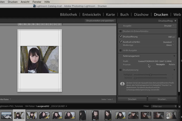 Lightroom pour les débutants et les avancés: 09 - Impression - 9.2 - Réglages d'espace couleur