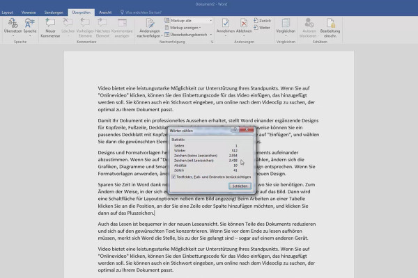 Migliore in Word: Diventa l'eroe dei documenti - 47 parole: conteggio delle parole, conteggio dei caratteri, conteggio dei paragrafi.