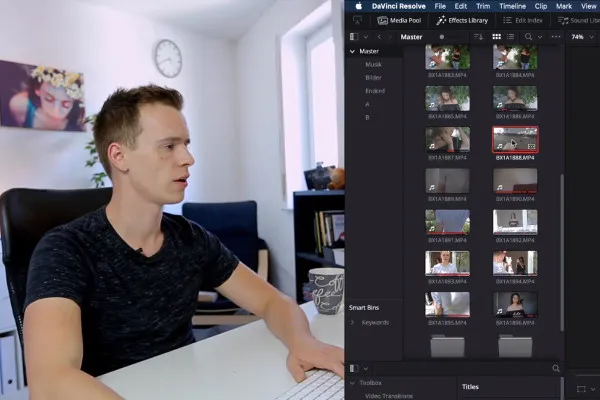 Videografie-Kurs: 9.2 | Import und Organisation