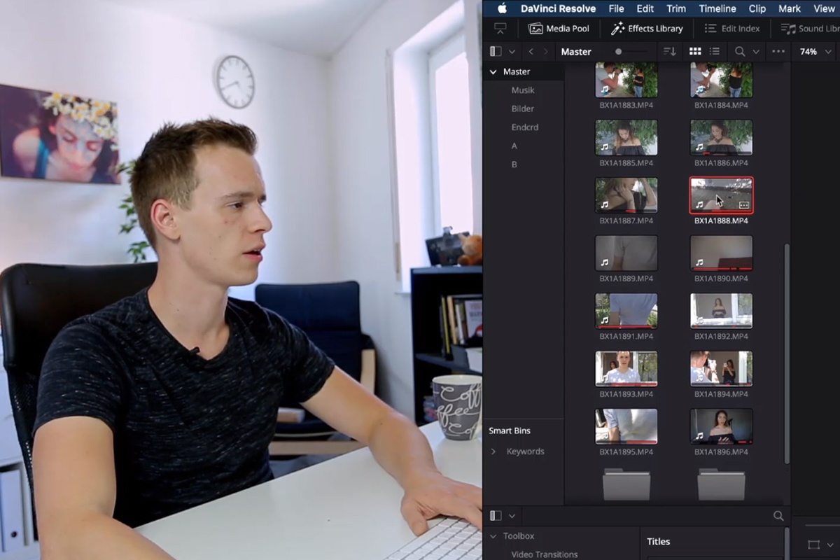 Videografikurs: 9.2 | Import og organisering.