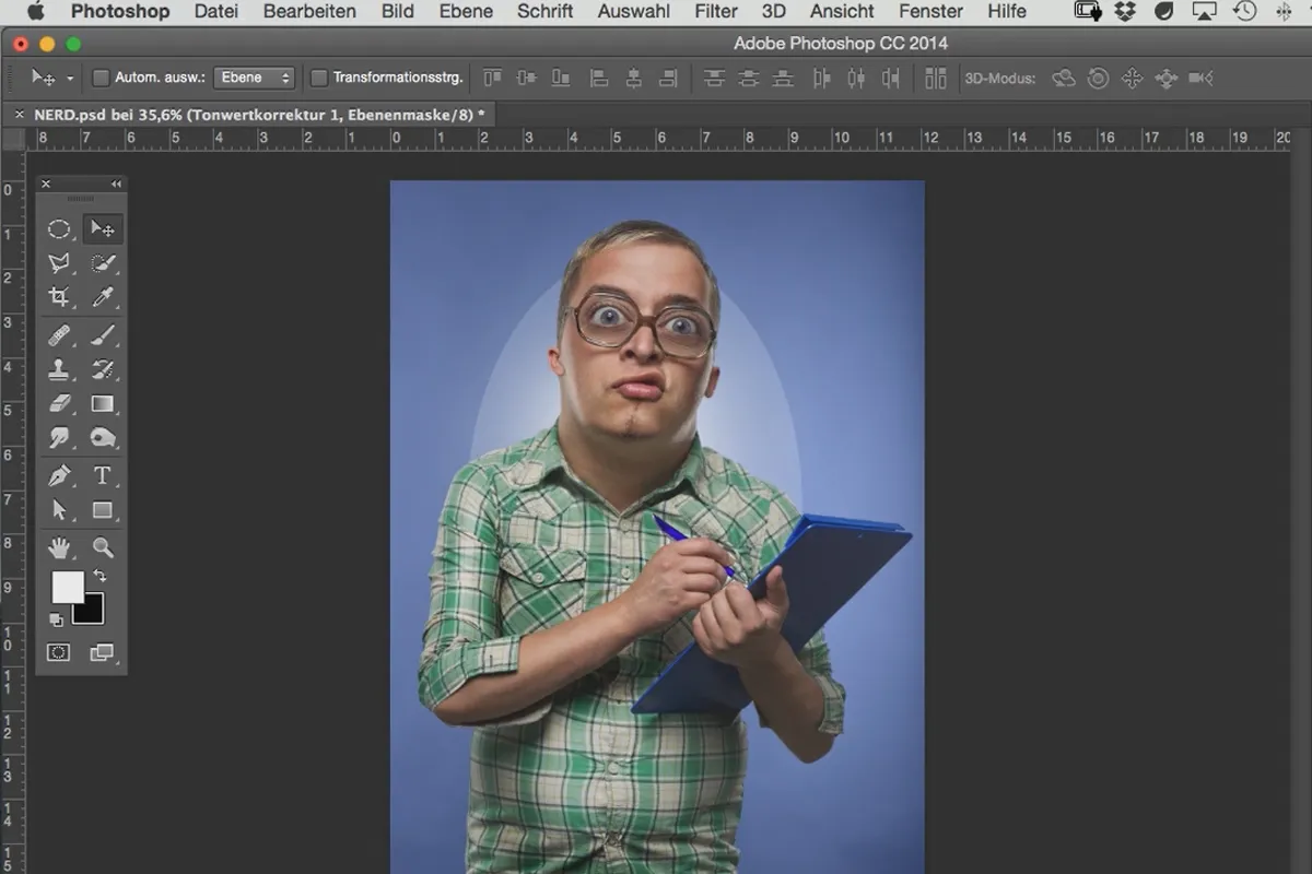 Comic-Style: Das Cartoon-Training für Photoshop – 7.2 Lichtspots setzen