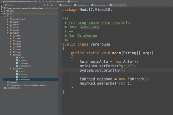 Java aloittelijoille - 7.13 Perintä (osa 1)