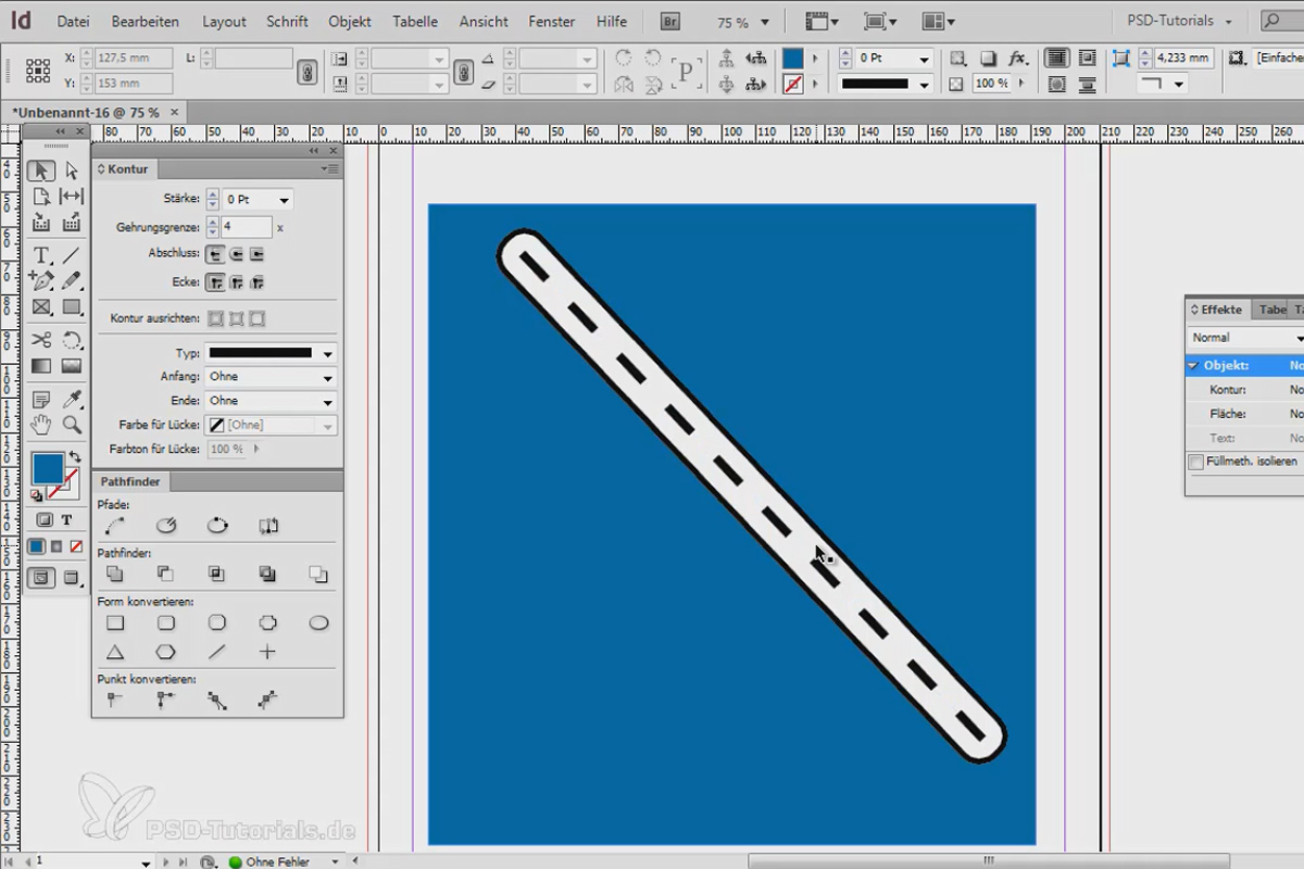 Tips & Tricks for Adobe InDesign: Create streets