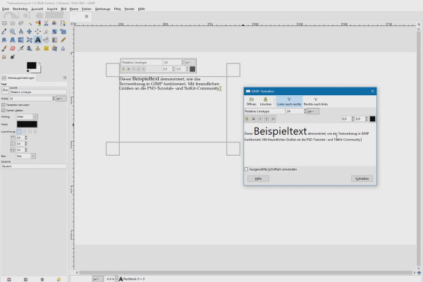 Image editing with GIMP: the tutorial for beginners - 47 Text tool