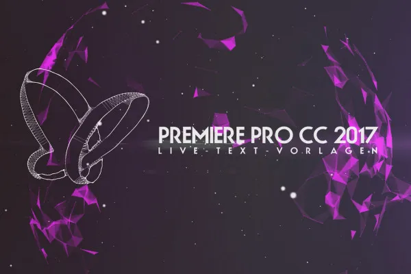 Neues in der Creative Cloud: Premiere Pro CC 2017 (November 2016) – Live-Text-Vorlagen