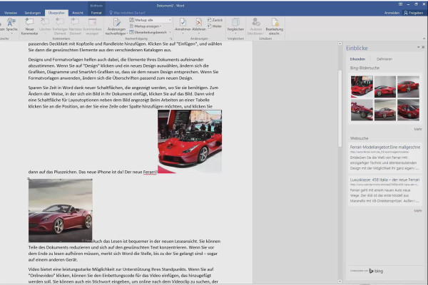 Migliore in Word: Diventa un eroe dei documenti - 48 Ricerca intelligente: cerca direttamente con Bing