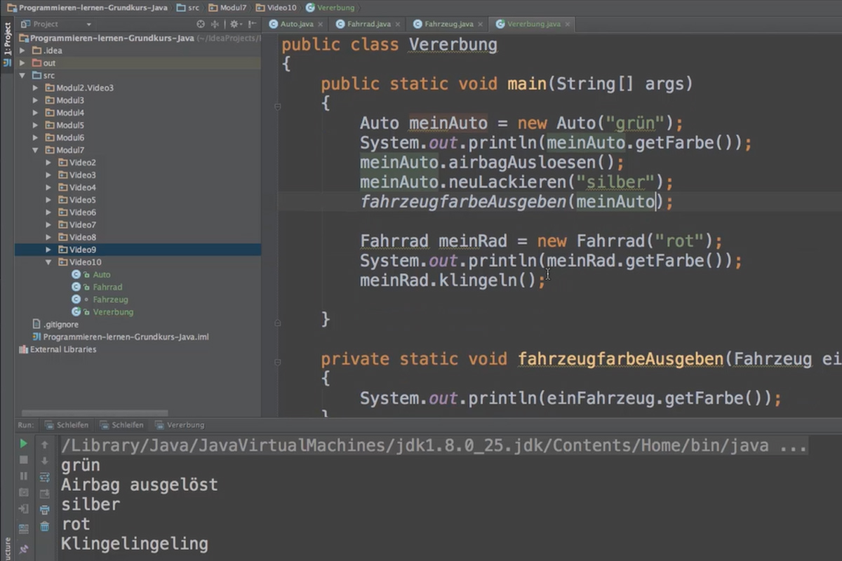Java aloittelijoille - 7.14 Perintä (Osa 2)
