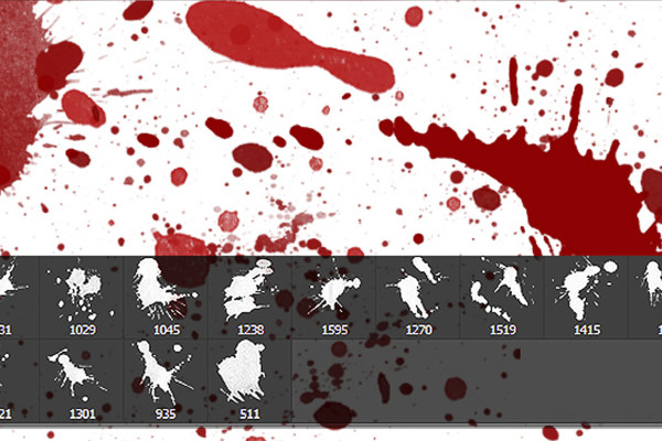 Blodpensel - set 8