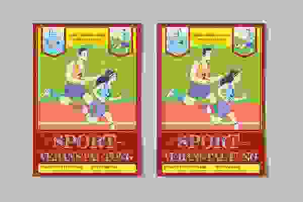 Plantillas de folletos para eventos deportivos - Versión 2