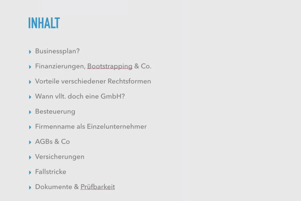 Forretningsopstart: Start succesfuldt som freelancer: 5.1 Oversigt over juridiske spørgsmål.