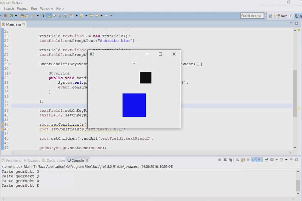 JavaFX para el desarrollo de GUI - 50 Shape Drag and Drop