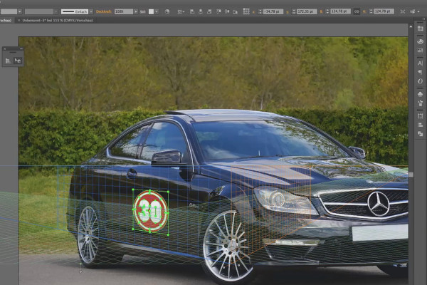 Illustrator para principiantes e intermedios - 6.11 Trabajar con la distorsión de la perspectiva