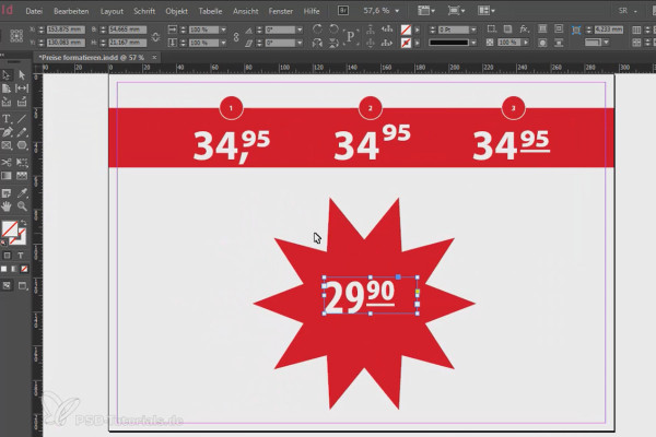 Automate pricing via nested formats