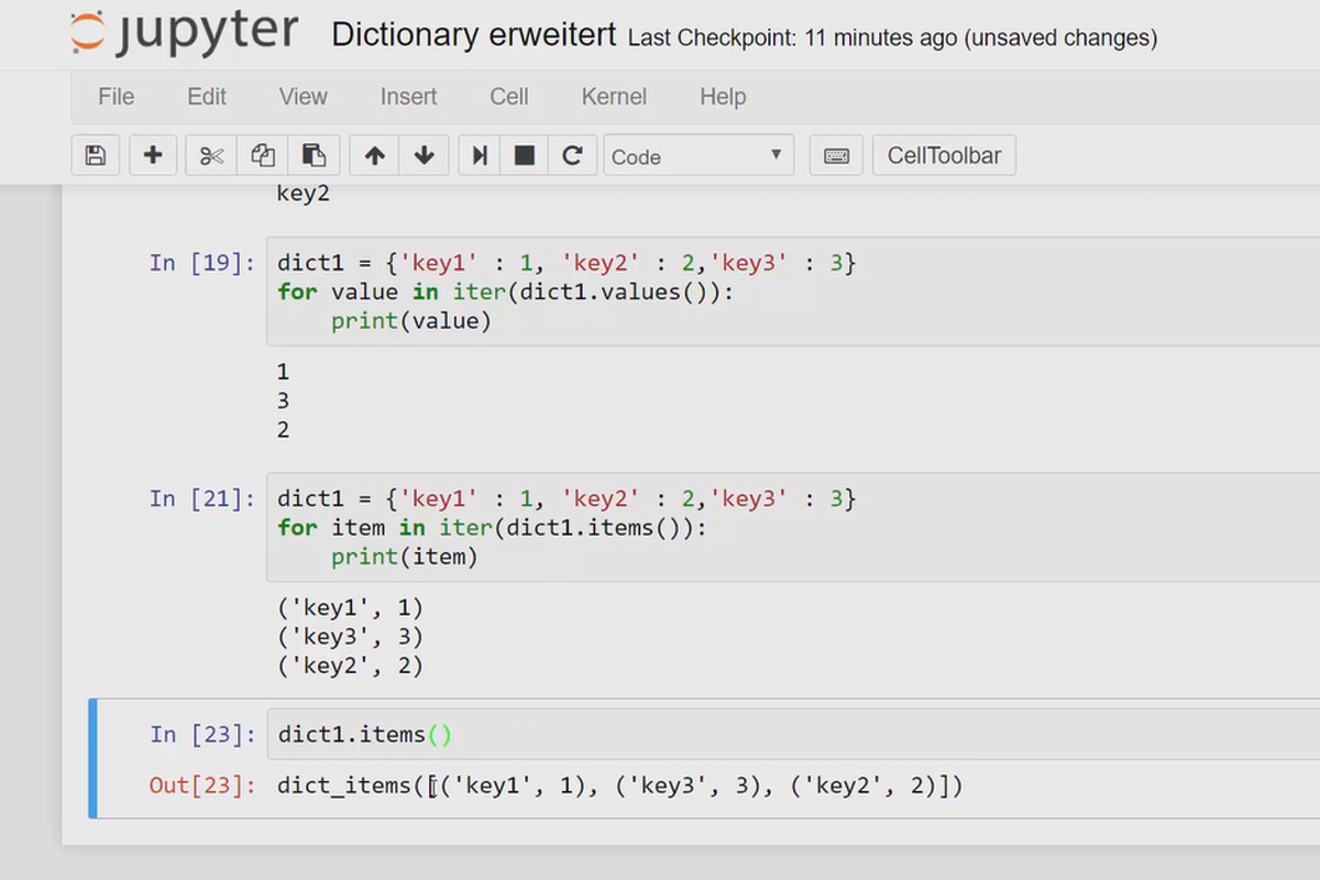 Python-programmering för nybörjare - 51 Mer om dictionaries
