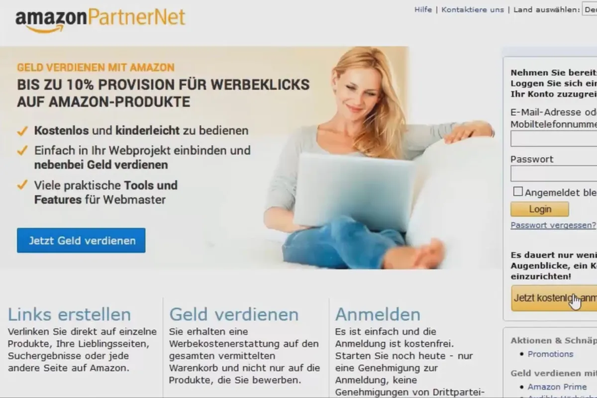 WordPress verstehen und einsetzen: 6.2 Das Amazon PartnerNet