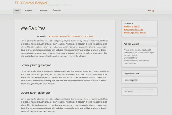 Tjen penge med AdSense-formlen - 8.7 Indsæt interne links.