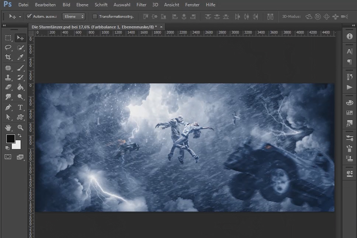 Photoshop-yhdistely - Storm dancerit - Osa 19: Loppuvaiheet.