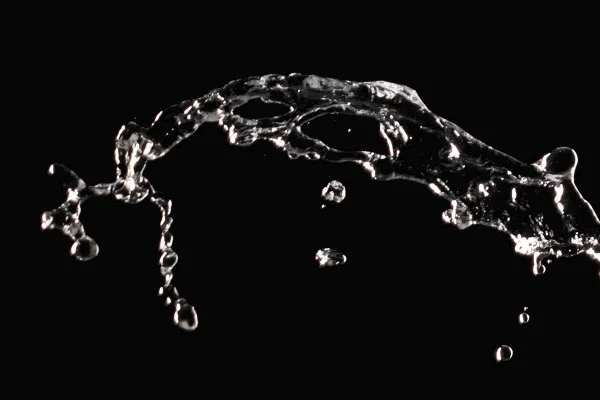 High-resolution images, textures & overlays: Water splashes & water droplets 1