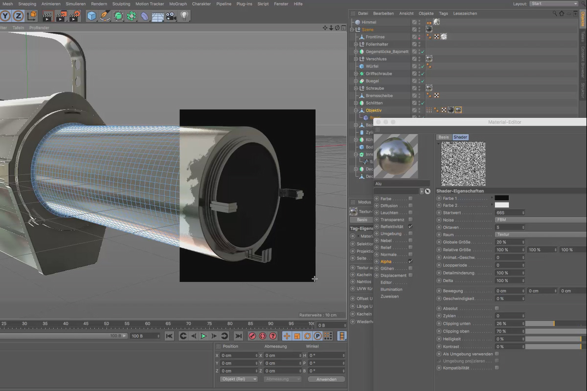 Cinema 4D för nybörjare - 3D-praxis: 6.20 Vertex-association
