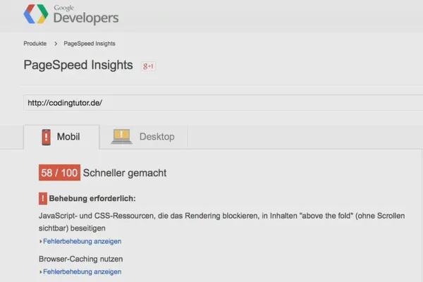 Tjen penge med AdSense-formlen - 8.8 Optimer indlæsningstiderne