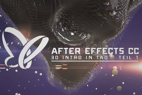 After Effects: Plug-in Trapcode Tao – 3D Intro in Tao (2/10)