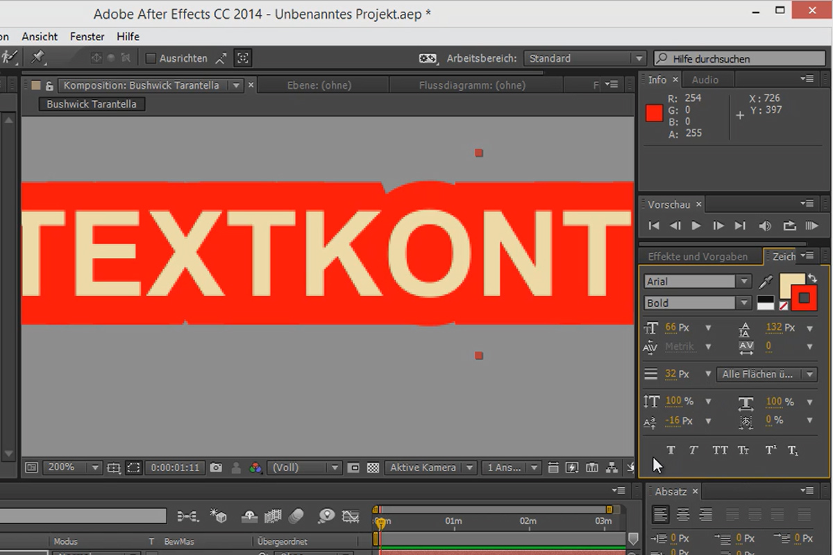 Tips och tricks för arbetsflödet i After Effects: Flyout-menyer
