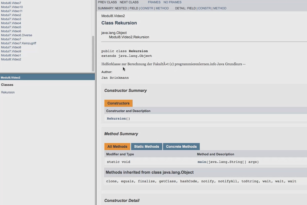 Java aloittelijoille - 8.3 JavaDoc (Osa 1)