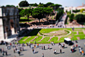 Använda tilt-shift-effekt på foton
