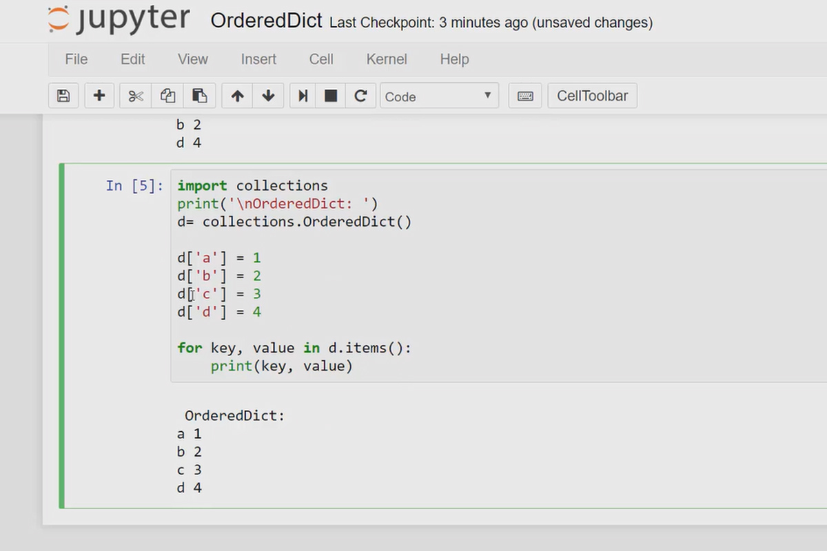 Python-programmering för nybörjare - 54 OrderedDict