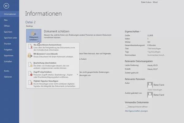 Tehokkaampaa Wordissa: Tule asiakirjahiireksi - salaa 54 asiakirjaa salasanalla