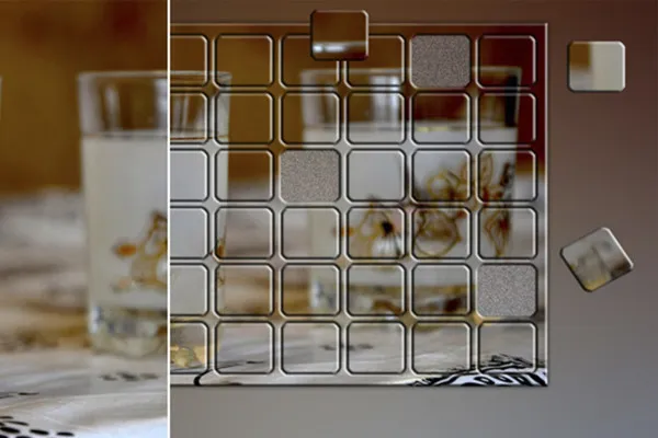 Acțiunea Photoshop: Creare puzzle cu imagine - Versiunea 2 în format portret și peisaj.