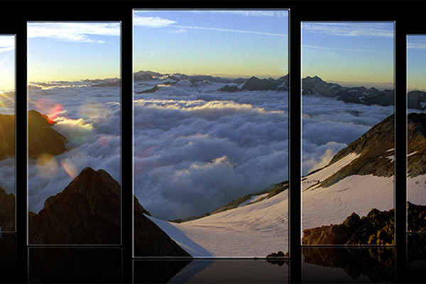 Photoshop-åtgärder: uppdelade i 5.