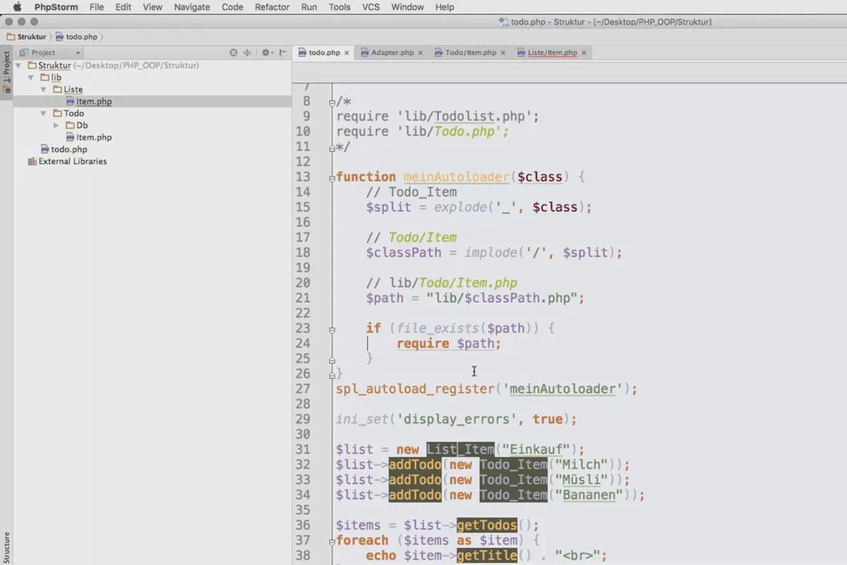 Objektorientert webprogrammering med PHP - 7.03 Enda bedre med navnerom