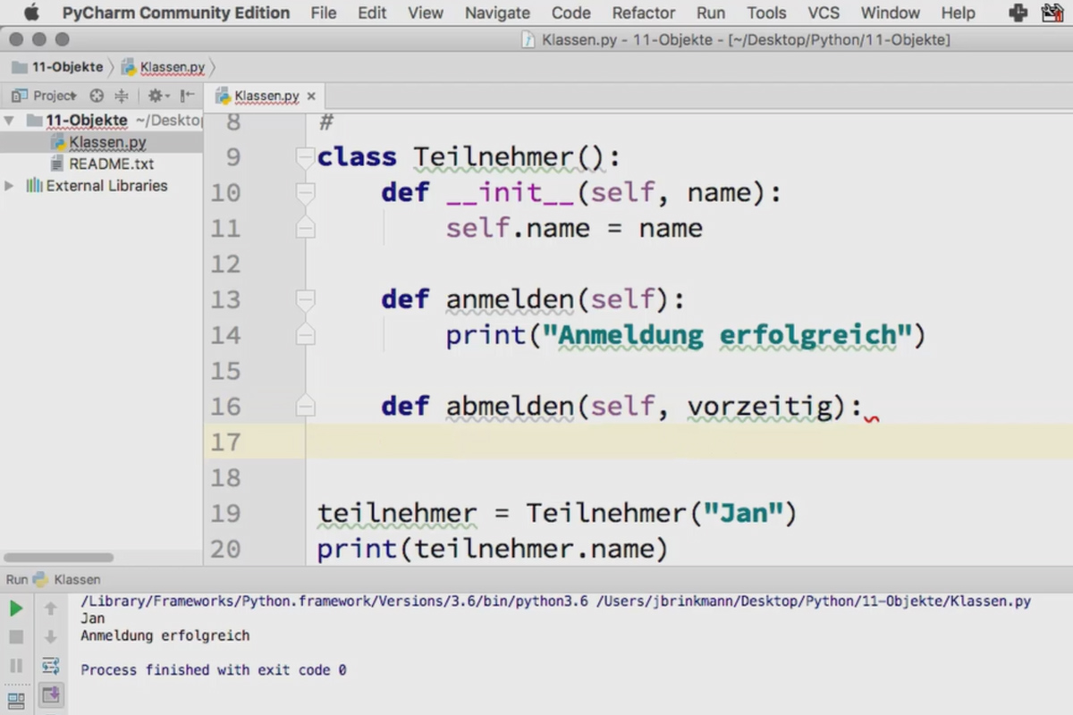 Programar con Python - 11.2 Definir sus propias clases