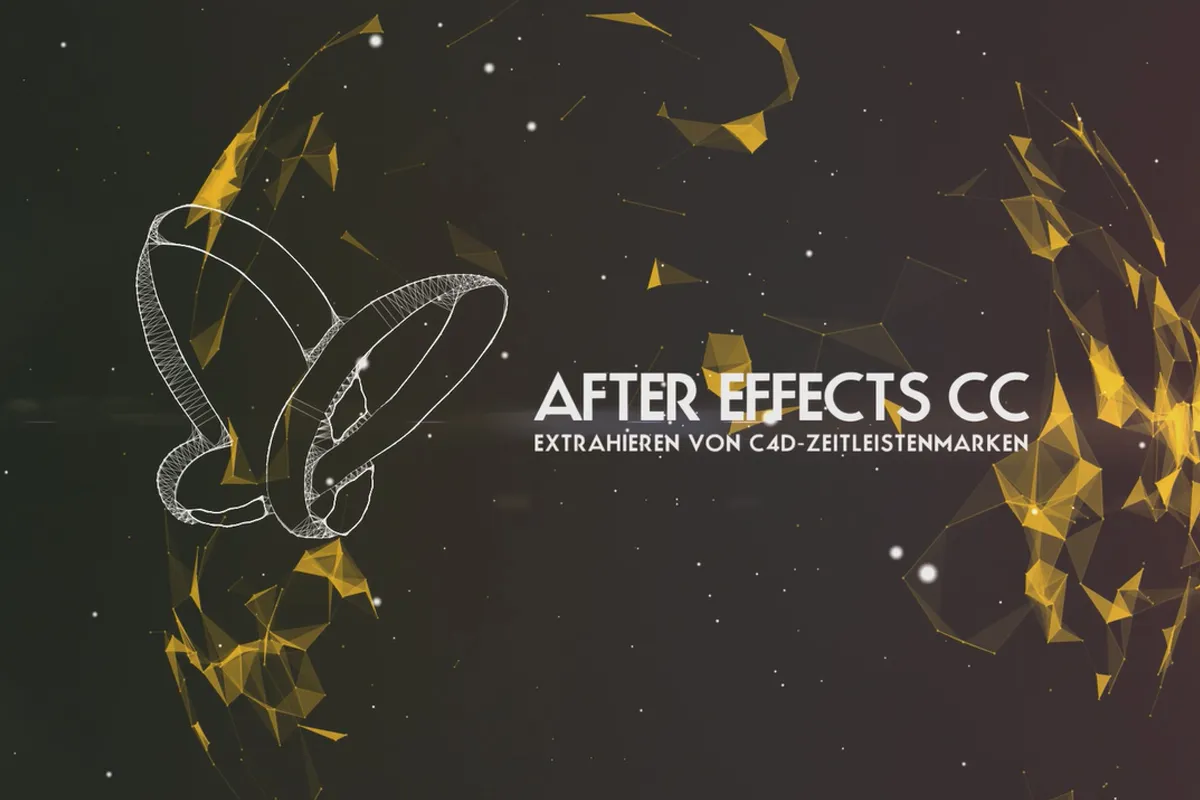 Neues in der Creative Cloud: After Effects CC 2015.2/2015.3 (Januar/Juni 2016) – CINEWARE 3.0 – Extrahieren von C4D-Zeitleistenmarkern