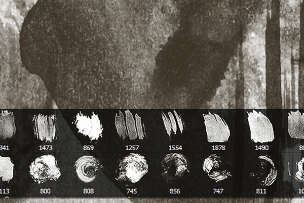 Grunge-penslar - Set 2