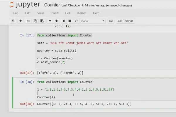 Başlangıç için Python programlama - 56 Sayacı