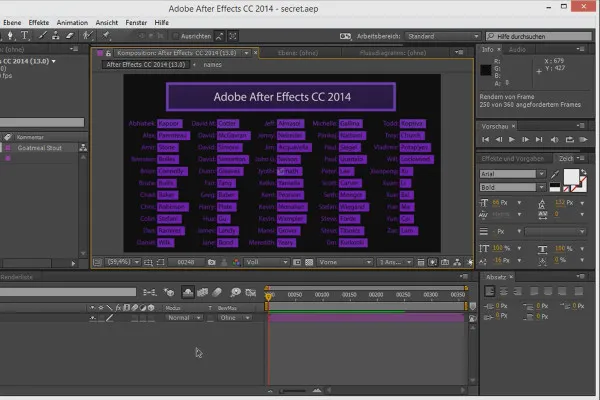 Trucos y consejos para el flujo de trabajo en After Effects: Eastereggs y preajustes ocultos
