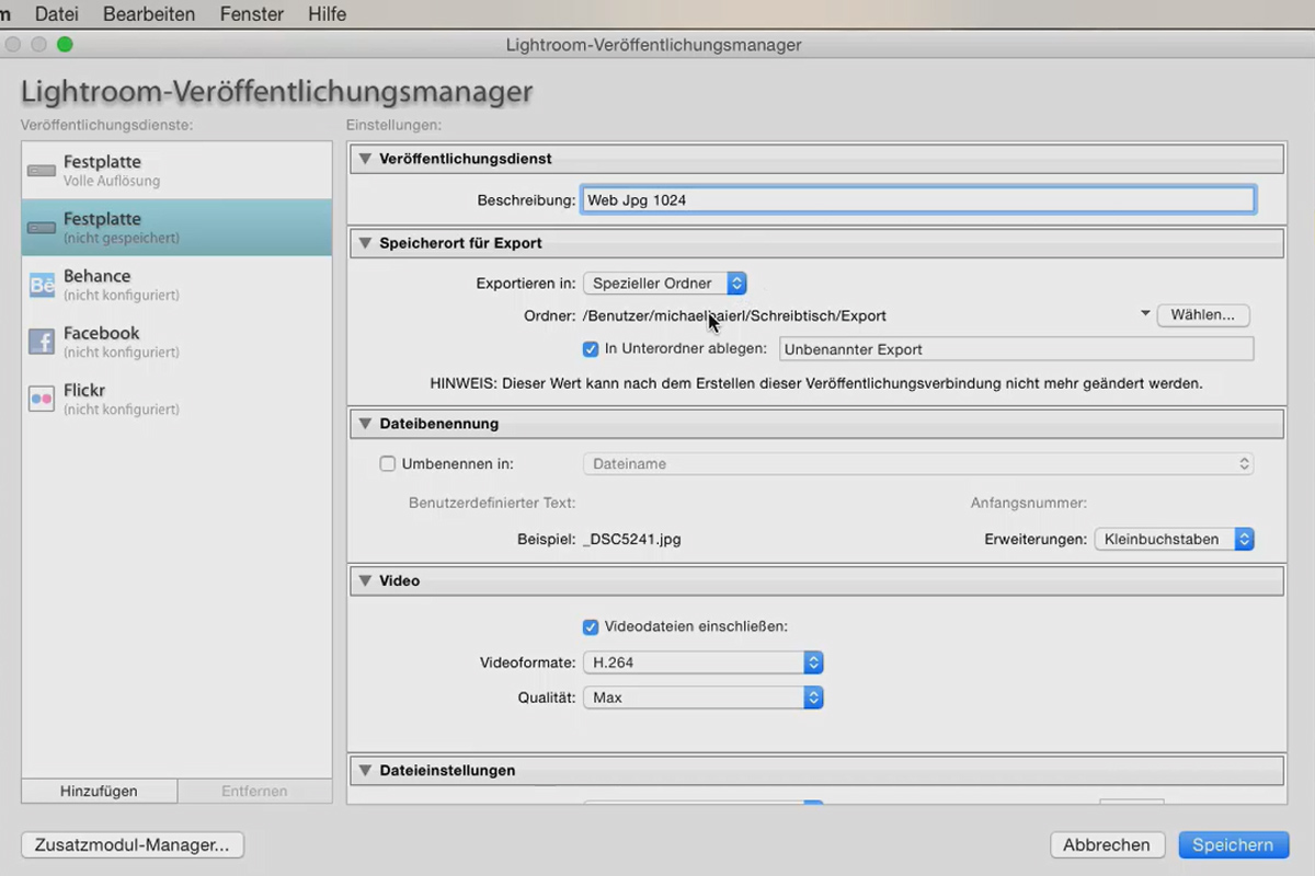 Lightroom para principiantes y expertos: 12 - Exportación - 12.4 - Servicios de exportación