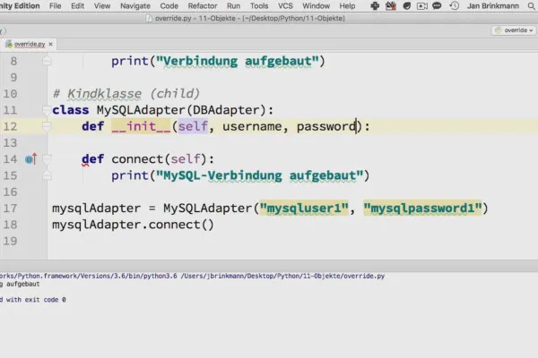 Menggunakan Python untuk pemrograman - Menerapkan kembali metode 11.4.