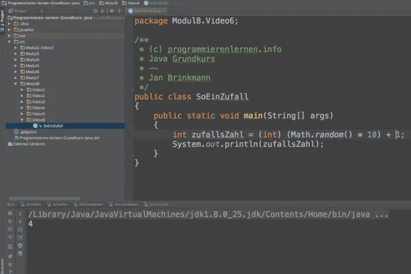 Java untuk Pemula - 8.8 Angka Acak dengan Math.random()