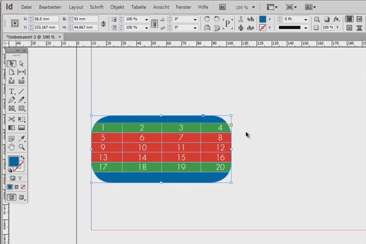 Adobe InDesign tips & tricks: Creating tables with rounded corners - two approaches
