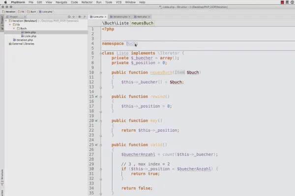 Objektorientert webprogrammering med PHP – 8.02 Iterasjon: behandle all data