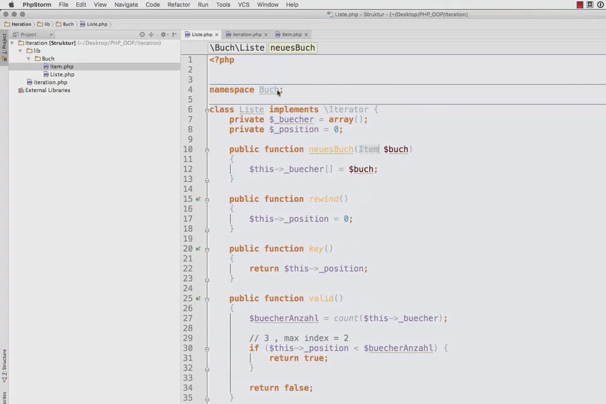 Objektorientert webprogrammering med PHP – 8.02 Iterasjon: behandle all data