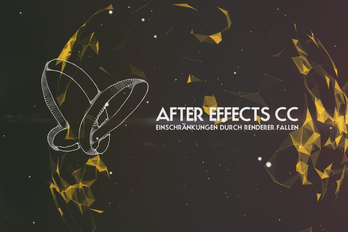 Nytt i Creative Cloud: After Effects CC 2015.2 / 2015.3 (januari / juni 2016) - CINEWARE 3.0 - Begränsningar genom renderer upphör.