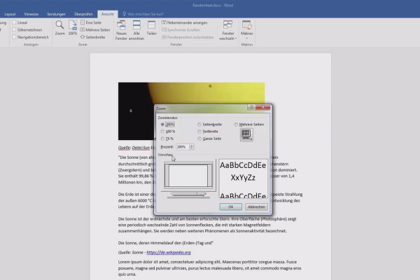 Meglio in Word: Diventa l'eroe dei documenti - 58 Zoom: Impostare dimensioni pagina, zoom, visualizzazione